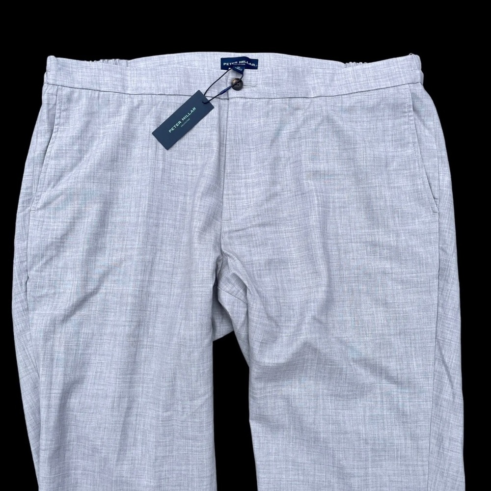 Peter Millar Collection Excursionist Flex Jogger Light Pants 100% Wool XL $298